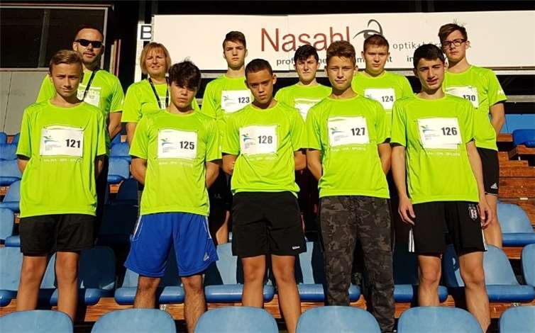 Errang einen erfreulichen fünften Platz: Das Jungenteam der Geschwister-Scholl-Realschule plus Andernach. privat