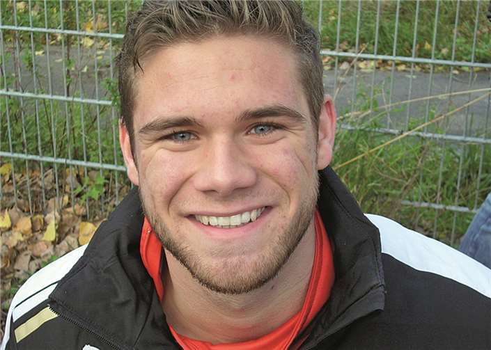 Ersatz-Kapitän Dominik Ansey vertrat den verletzten Michael Feyen würdig. privat