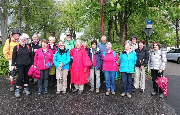 Erstaunliche Ausblicke, kulturelle Kostbarkeiten und Jahrhunderte alte Kulturlandschaften konnten die Wanderer des Eifelvereins Andernach bei der Eröffnungswanderung in Kelberg erleben. Foto: privat