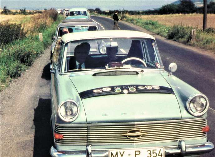 Erste Fahrt der Alte Leute - 1965.