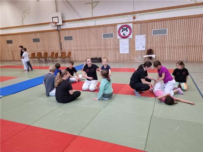 „Erste Hilfe“ auch für die Kleinen ein wichtiges Thema. Foto: Markus Hoffmann