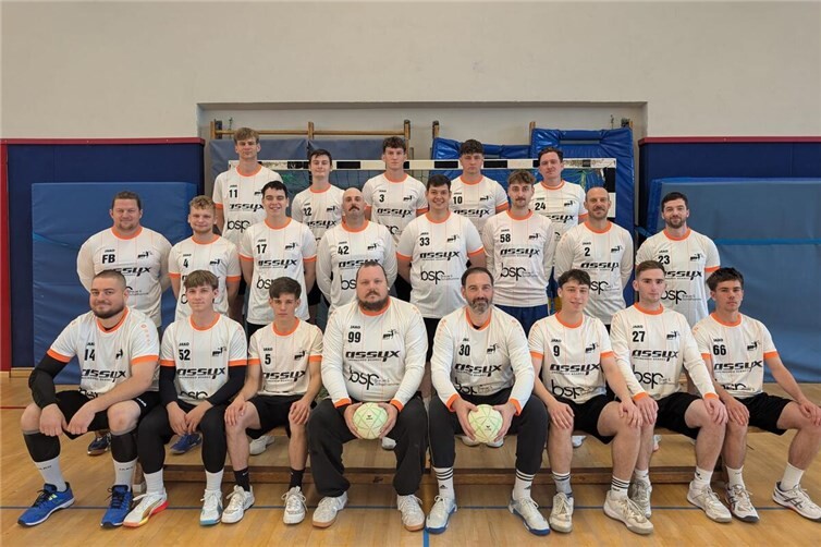 Erste Mannschaft der HSV Rhein-Nette
