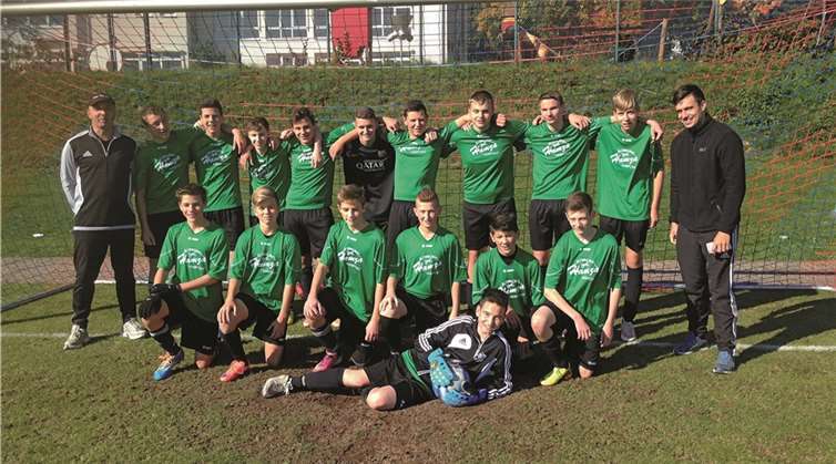 Erste Mannschaft der JSG Eifelland Kaisersesch.Privat