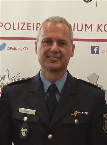 Ersten Polizeihauptkommissar Frank Heins ist neuer Leiter der Polizeiautobahnstation Mendig.