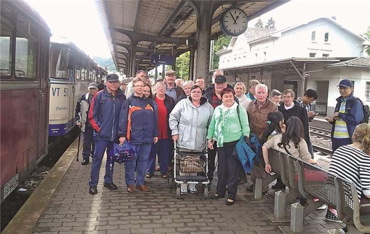 Erster Anlaufpunkt war der Bahnhof Linz.Privat