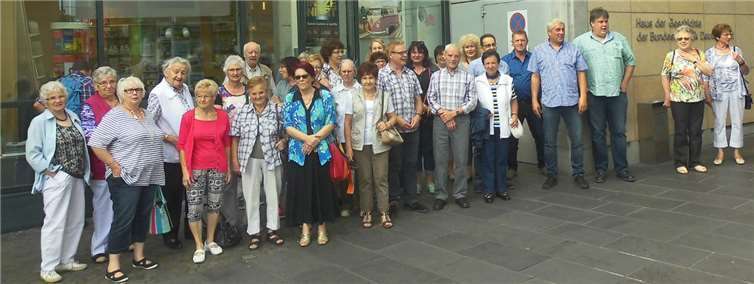 Erstes Ziel der Ausflugstour war das Haus der Geschichte in Bonn.Peter Kaiser