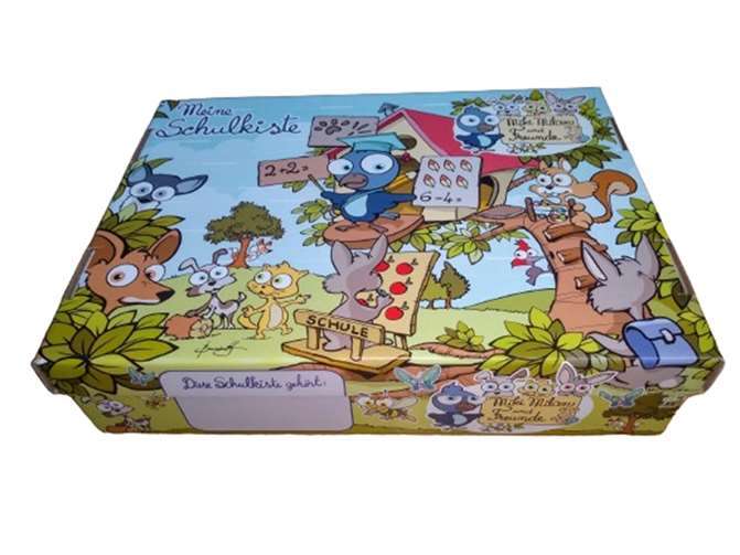 Erstklässler bekommen eine tolle Schulbox geschenkt.  Foto: privat