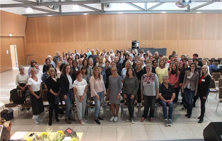 Erstmalig bot Gesamtleiterin Nina Maurer allen pädagogischen Fachkräften an einem Ort einen gemeinsamen Fachtag an.Foto: Susanne Weis