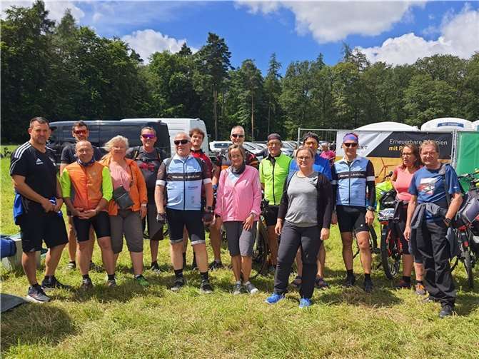 Erstmalig in diesem Jahr gab es eine gemeinsame Radtour.  Foto: Rhein-Lahn-Kreis