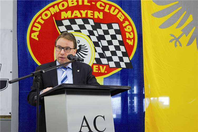 Erstmals bei der Sportler- und Helferehrung: OB Wolfgang Treis.