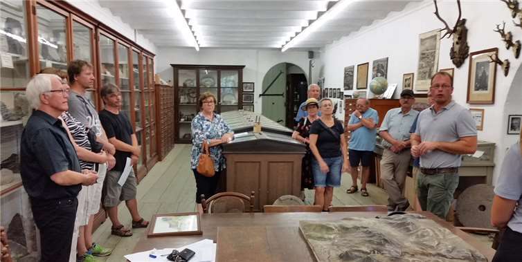 Erstmals bot sich im Rahmen der „Nacht der Vulkane“ die Möglichkeit, das Privatmuseum „Dr. F. X. Michels“ zu besichtigen. Foto: privat