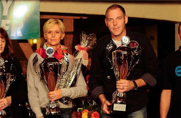 Erstmals teilte sich der 45-jährige Georg Berlandy bei der 38. Auflage des Herbst-Klassikers das Cockpit mit Ulrike Schmitt.Daniel Schäfer