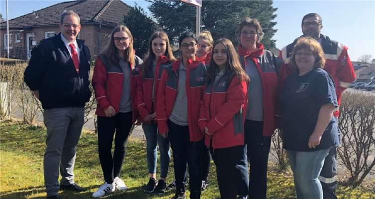 Erweiterten ihre Kenntnisse: Die Jugendrotkreuzler des Kreisverbandes Cochem-Zell. te