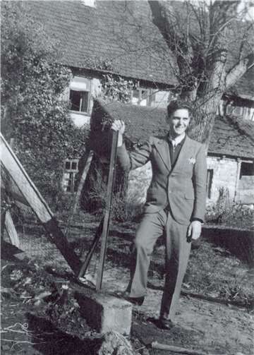 Erwin Heibel vor dem Ausbruch des Kriegs.Foto: privat