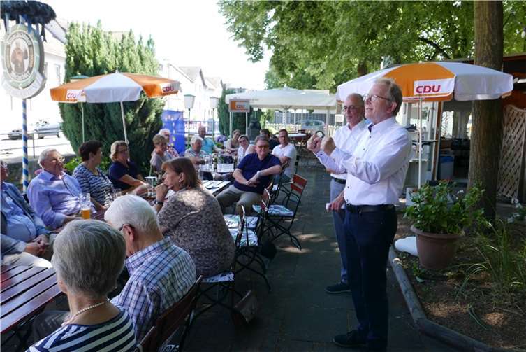 Erwin Rüddel, „Kraftvoll die Probleme angehen“! Foto: Gerhard Neumann