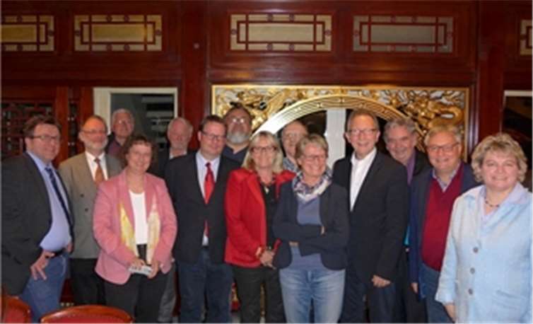 Erwin Rüddel MdB, Dr. Christian Bäumler (Vize-Vorsitzender der Bundes-CDA), Mitglieder der CDA-Rheinland-Pfalz und des Kreises Neuwied.privat