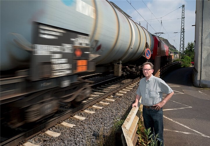 Erwin Rüddel fordert, den Schienenlärm zu senken und die Akzeptanz zu erhöhen. Dieter Klaas