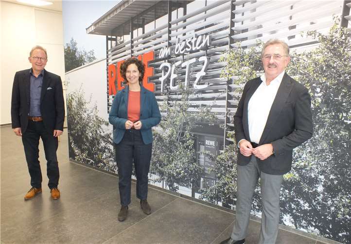 Erwin Rüddel (li.) während seines Besuches.Foto: privat