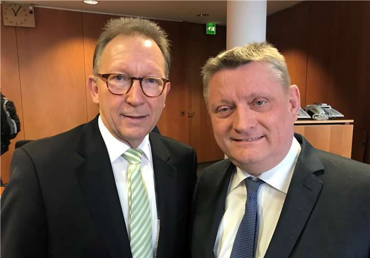 Erwin Rüddel und Hermann Gröhe.Privat