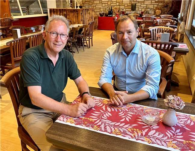 Erwin Rüddel und Prof. Dr. Elmer. Copyright: Erwin Rüddel