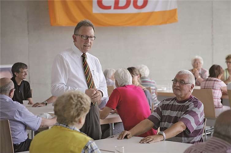 Erwin Rüddel war zu Gast auf dem Waffelfest der CDU St. Katharinen.privat