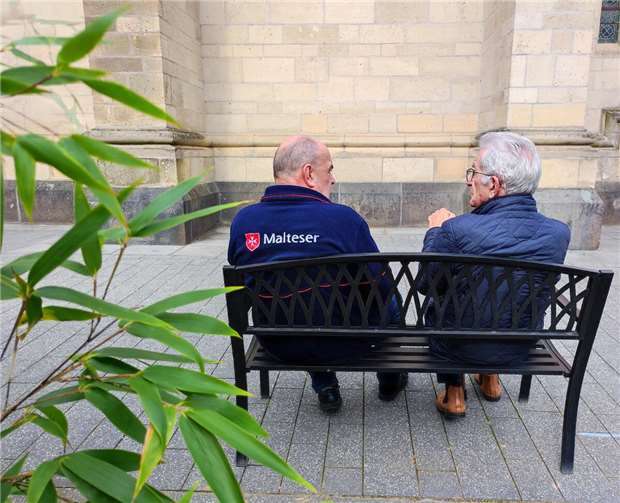 Erzählbank-Projekt gestartet Erzählbank in Bad Neuenahr. Foto: privat