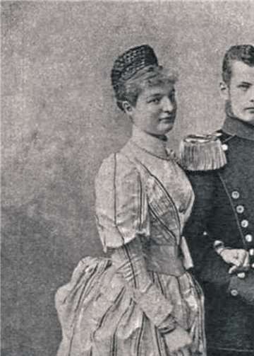 Erzherzogin Margarete von Österreich und Fürst Albert von Thurn und Taxis als Brautpaar. privat