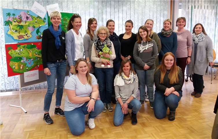 Erzieherinnen und Erzieher aus insgesamt zehn Kitas nahmen an den Schulungen teil.Foto: privat