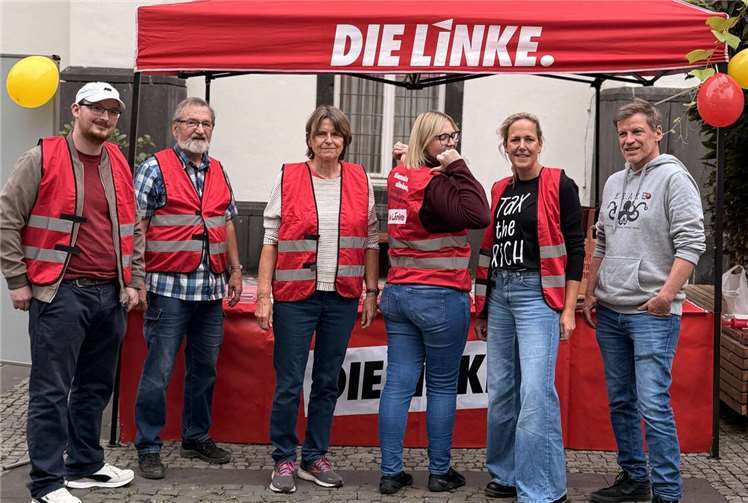 Es entstanden offene und interessante Gespräche, die ein Bild davon zeichneten, was die Bürger wirklich bewegt. Foto: Linke Mayen-Koblenz
