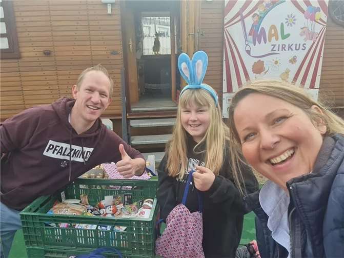 Es gab Osterüberraschungs-Beutel für jedes Kind. Fotos: privat