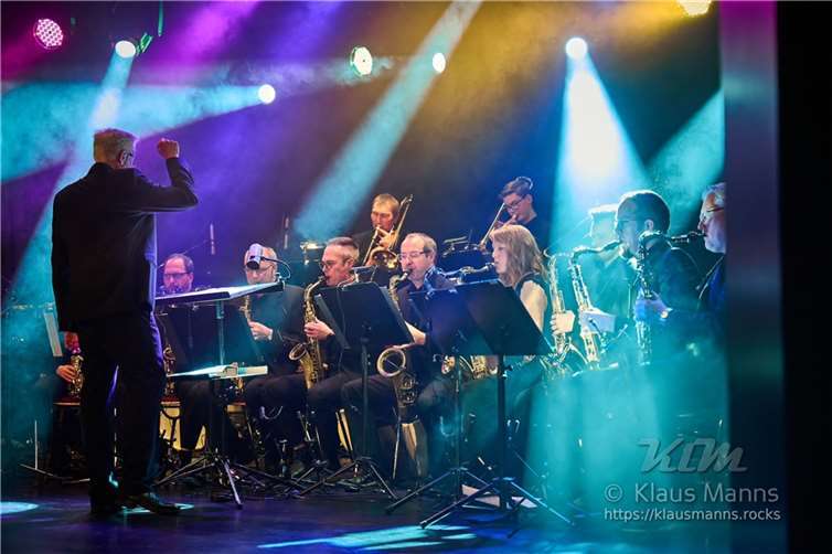 Es gab ‚Standing Ovations‘ für die Big Band Boden.