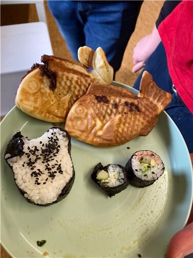 Es gab internationale Spezialitäten.