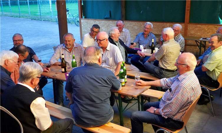 Es gab nach der langen Zeit viel zu erzählen.