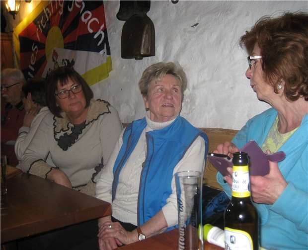 Es gab viel Gesprächsstoff im Forsthaus Kühkopf. Foto: privat