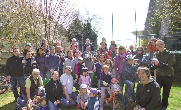 Fleißige Hände Es gab viel zu tun in der Kita Arche Noah in Oberwinter. Privat