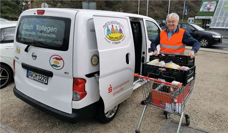 Es gibt ein deutlich aufgestocktes Auslieferungsangebot aus den mit Spendenmitteln zugekauften Lebensmitteln. Foto: privat