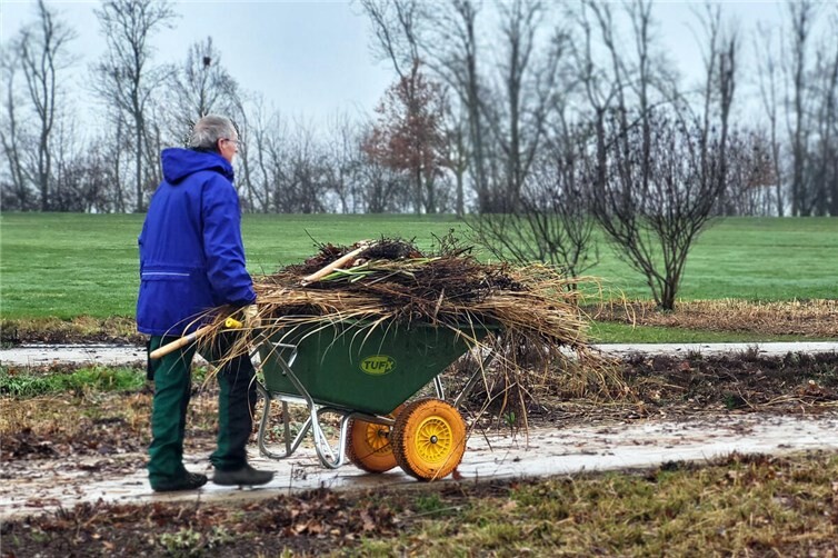 Es gibt immer genug zu tun.