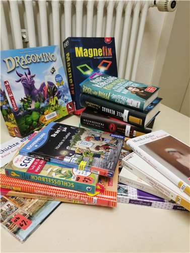 Es gibt neues Lesefutter und tolle SPiele. Foto: privat