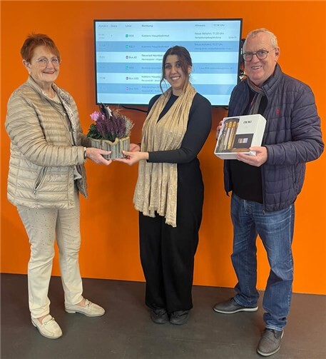 Es gibt wieder einen persönlichen Service direkt vor Ort am Bahnhof.  Foto: Michael Mang