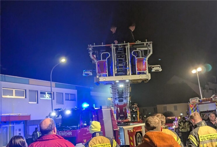 Es ging hoch hinaus.