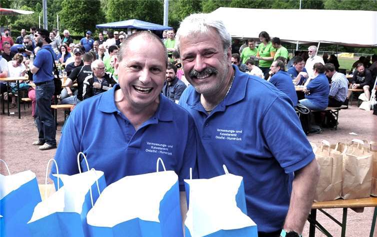 Es ist alles bestens über die Bühne gegangen, freuten sich Ingo Becker und Werner Weber, zwei vom engagierten Orga-Team.