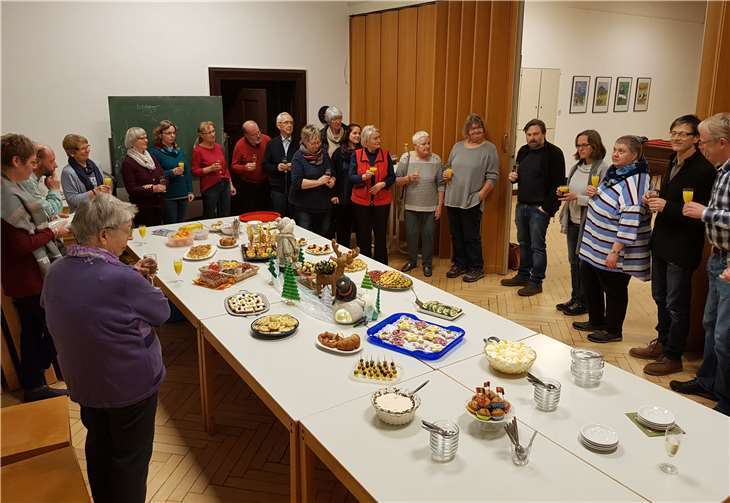 Es ist angerichtet: Sowohl das Essen zur ersten Probe als auch das Programm des Jahres 2020, das Kantorei und Kirchenchor in Bad Ems absolvieren.Foto: Dekanat Nassauer Land