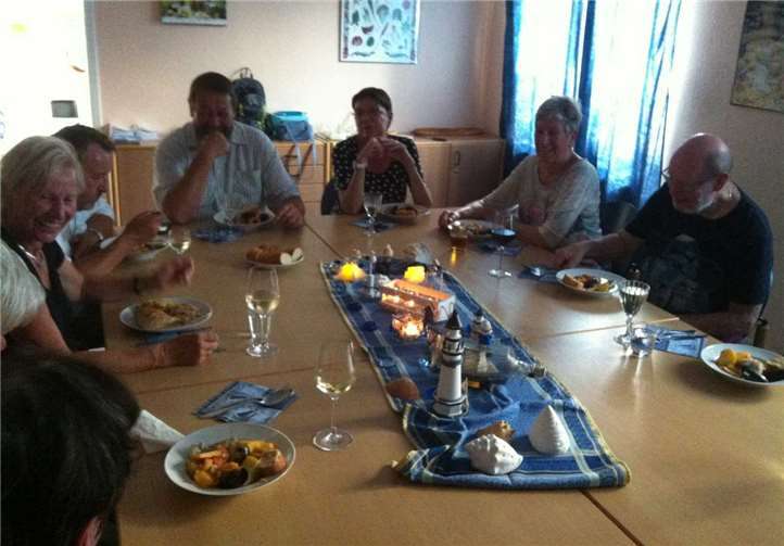 Es ist angerichtet.privat