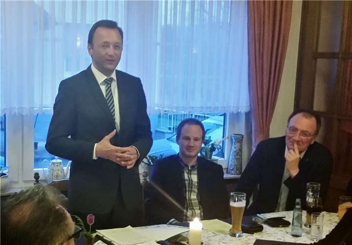 „Es ist mir sehr wichtig, dass ich mich regelmäßig vor Ort austausche. Hier erfahre ich, wie die Stimmung an der Basis ist“, so Josef Oster. CDU Braubach