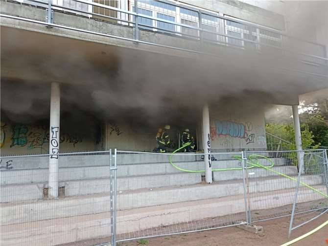 Es kam zu starker Brandentwicklung.  Foto: Feuerwehr Bonn