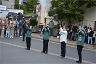 Es kracht - Salutschüsse der Ettringer Schützen.