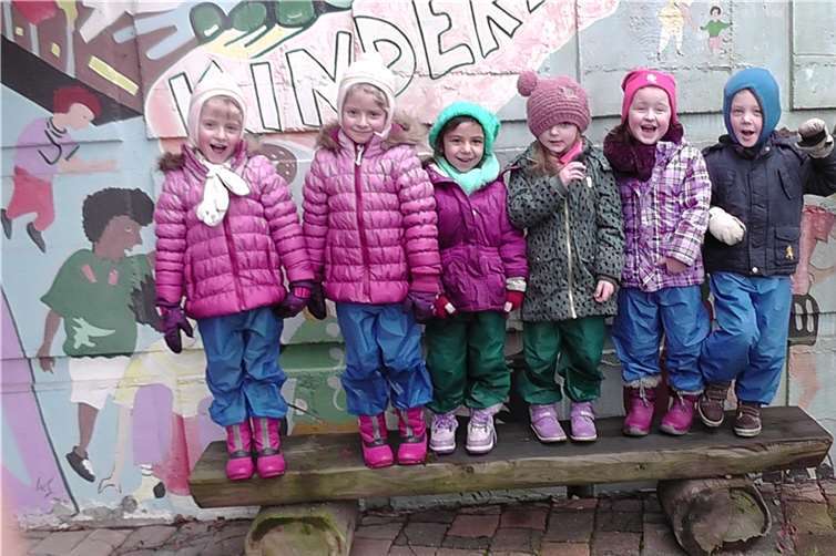 Es nahmen sechs Kinder im Alter von vier bis fünf Jahren an dem Projekt teil.privat