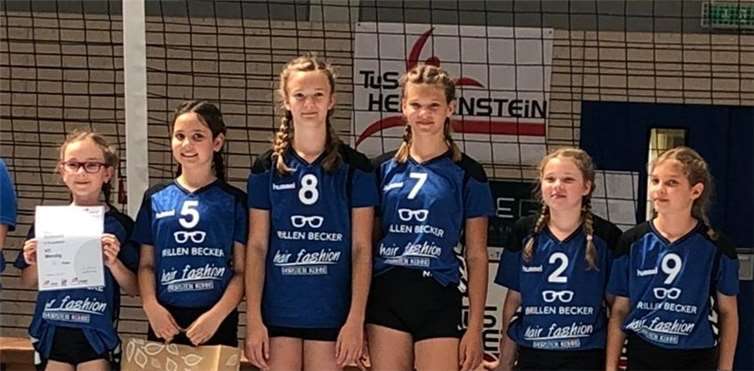 Es spielten (v.l. n.r.): Nina Dabrowski, Mila Schäfer, Nina Schultze, Elea Schlederer, Lea Hilt und Antonia Teuber.Foto: privat