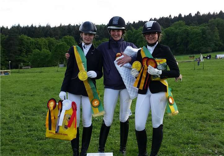 Es war ein erfolgreicher Tag für die die jungen Reiterinnen.