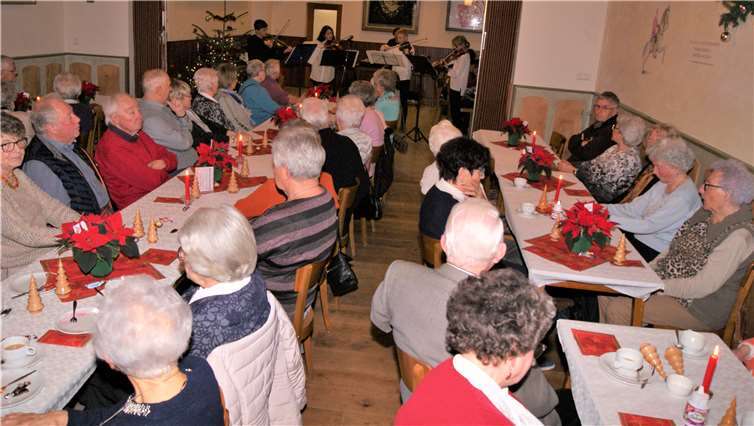 Es war ein harmonischer Adventsnachmittag in Kesselheim.Foto: privat